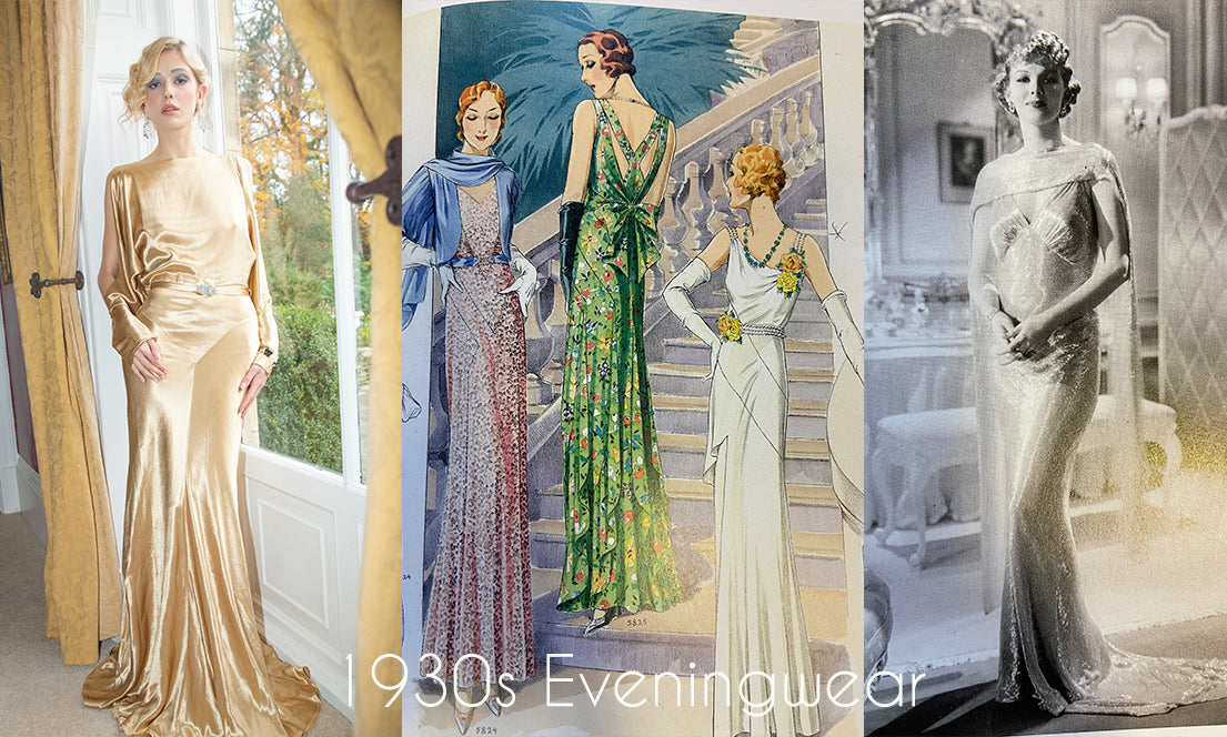 1930s Evening Wear: A Glamorous Era of Hollywood-Inspired Fashion – House  of Foxy