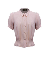 1930s Bonnie Blouse - Blush