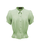 1930s Bonnie Blouse - Pistachio