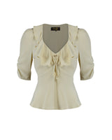 1930s Frill Blouse - Antique