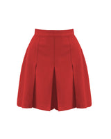 1930s Pleated Shorts - Red