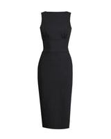 Retro Audrey Dress - Black