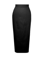 Retro 50s Pencil Skirt - Black