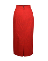 Retro 50s Pencil Skirt - Red