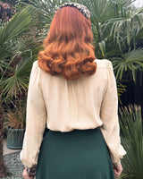 1940s Sweetheart Blouse - Antique