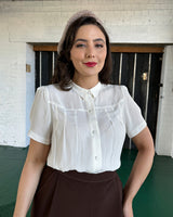 1930s Bonnie Blouse - Ivory