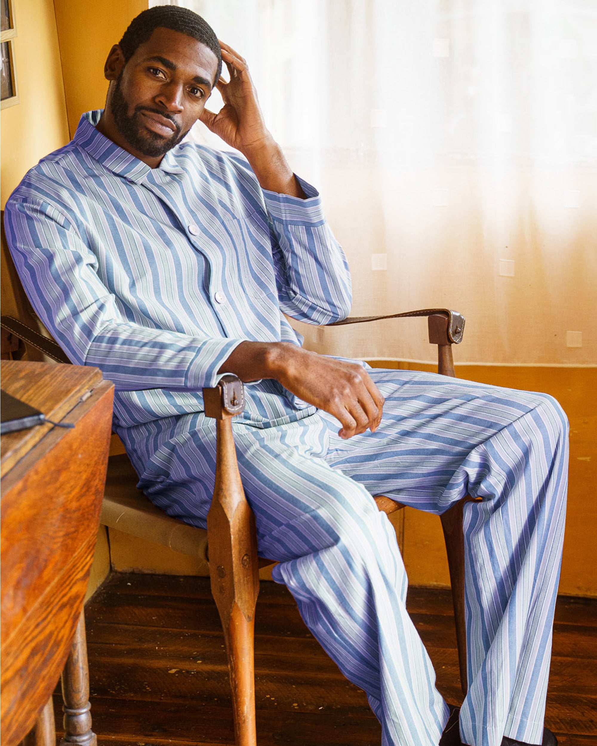 Mens pajama dress shirt sale