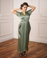 1940s Darnell Evening Gown - Sage