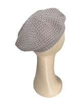 Knitted Beret - Pearl