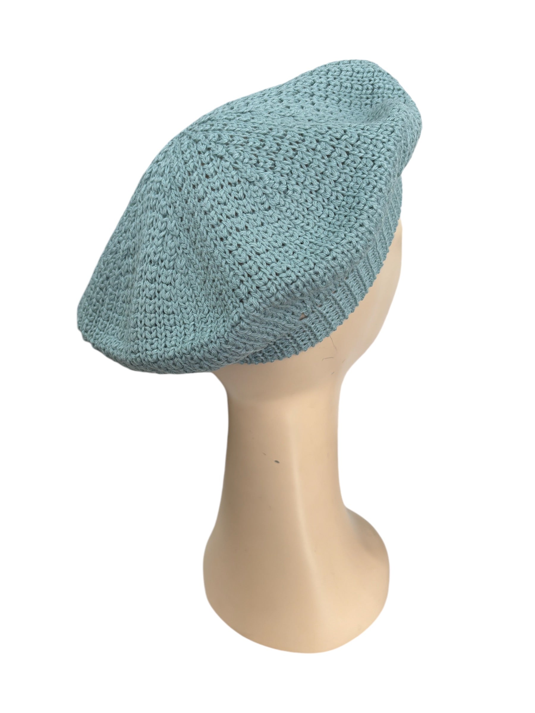 Knitted Beret - Wild Mint