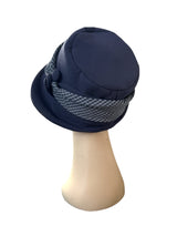 1930s Mayfair Hat - Smoke Steel