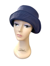 1920s Clara Cloche Hat - Steel