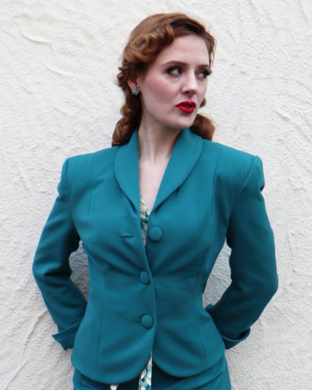 50s Niagara Jacket - Teal