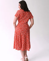 Pretty 40s Tea Dress in Starflower