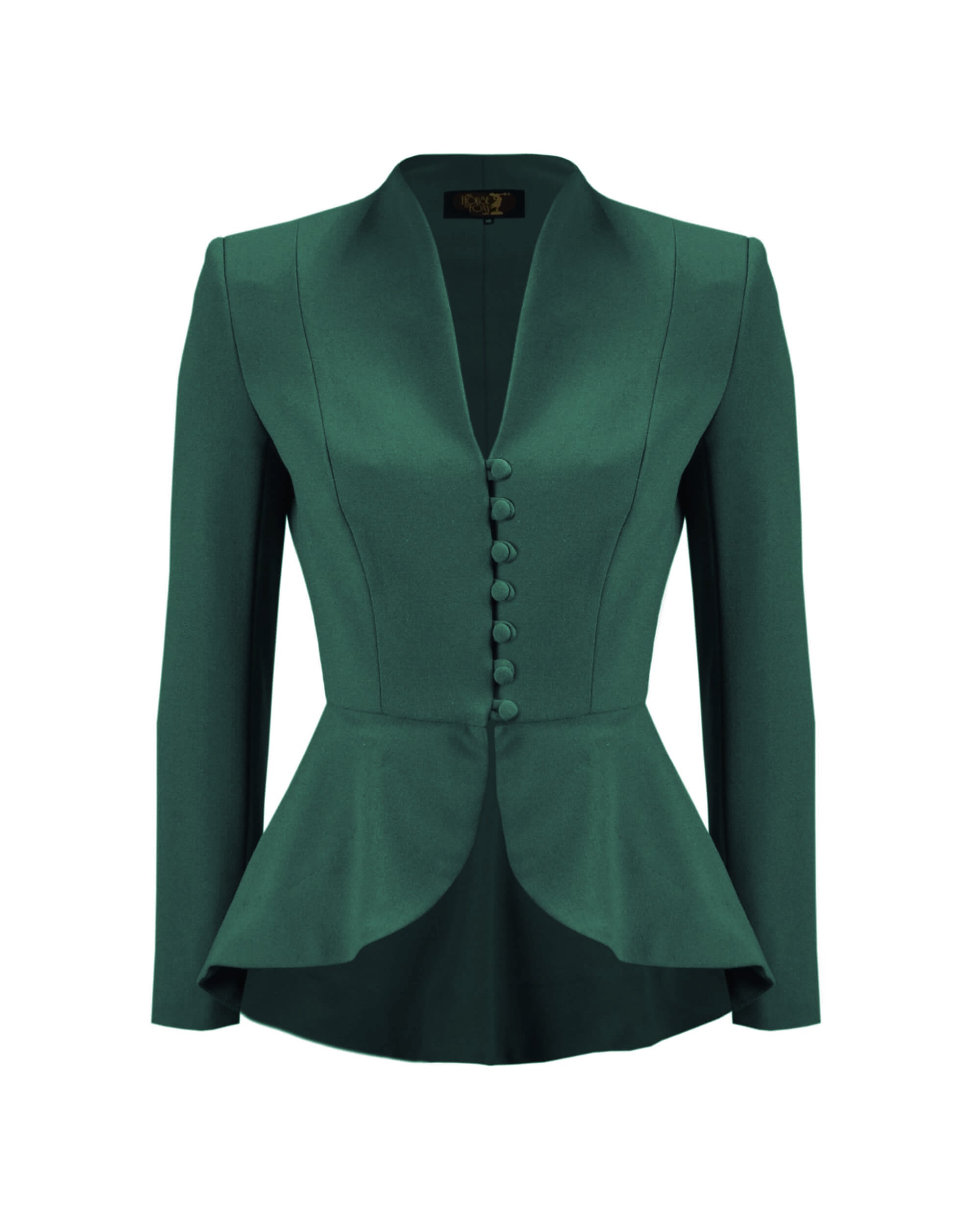 Unique Bargains Women's Notched Lapel Long Sleeves Belted Office Peplum  Blazer - Walmart.com