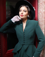 50s Lilian Jacket - Racing Green