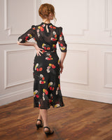 1930s Loretta Bias Dress & Slip - Poppy