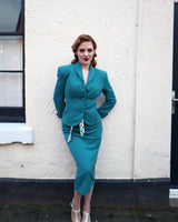 1950s Niagara Jacket - Teal