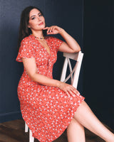 Pretty 40s Tea Dress in Starflower