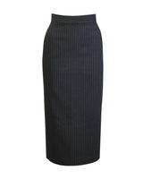 Retro 50s Pencil Skirt - Pin Stripe