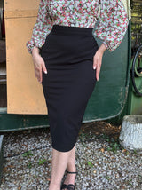 50s Perfect Pencil Skirt - Black