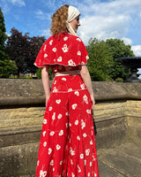 1930s 'Bessie' Wrap Beach Pyjama  - Ruby Bloom