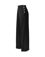 1940s Swing Trousers - Black