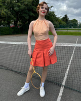 30s Pleated Shorts - Limited Edition Rust