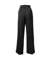 1940s Swing Trousers - Black