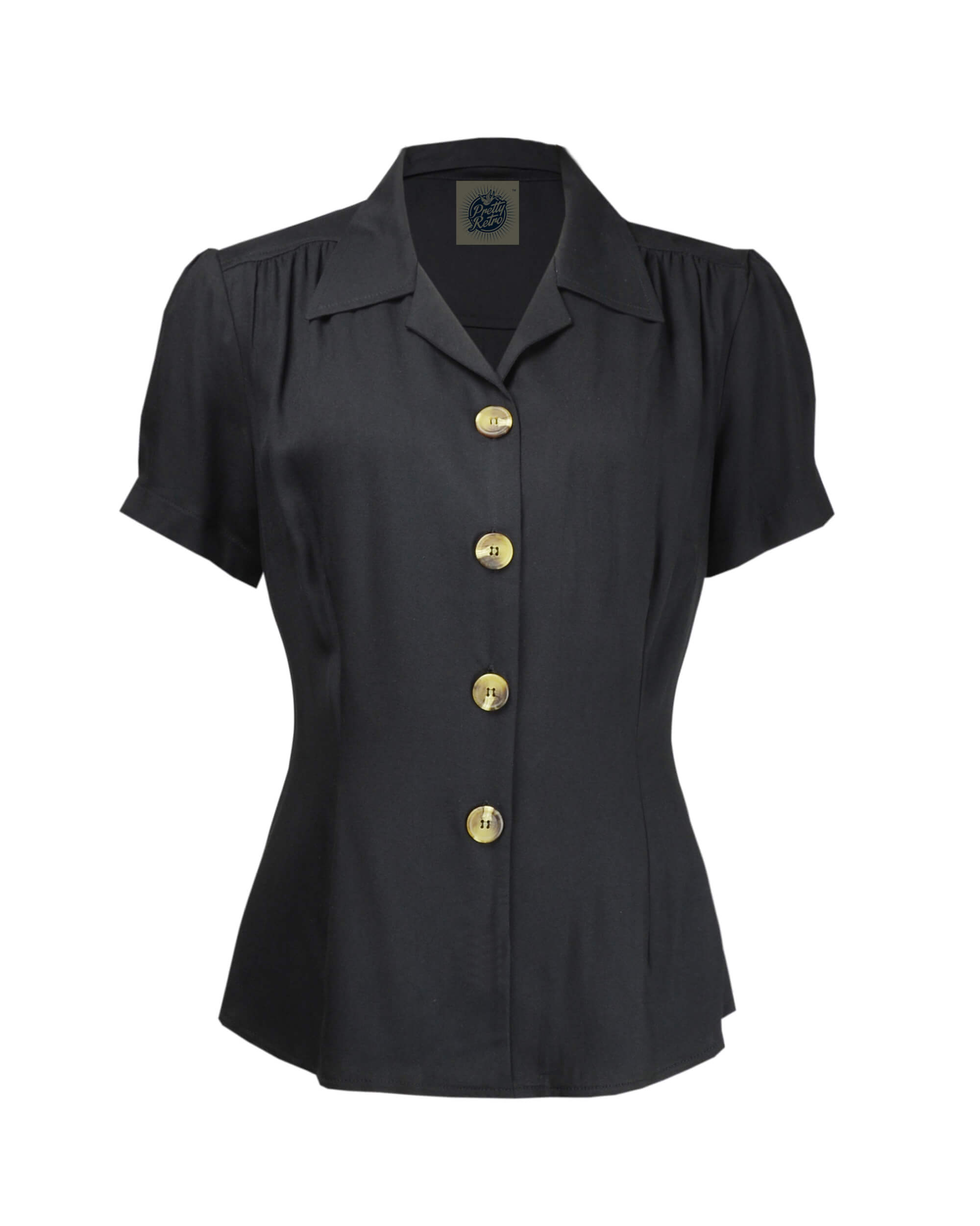 40s 2024 style blouse