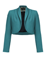 1940s Rosie Bolero - Teal