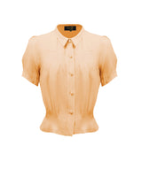 1930s Bonnie Blouse - Apricot