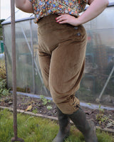 Landgirl Breeches - Deep Olive Corduroy