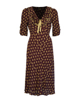 30s Cora Bias Cut Dress - Diamond Deco