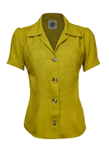 Pretty 40s Blouse - Gold