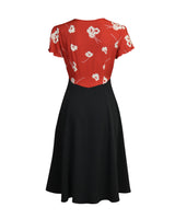 40s Grable Tea Dress - Ruby Bloom