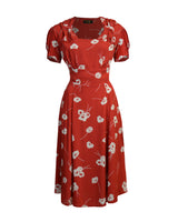 40s Homefront Tea Dress - Ruby Bloom