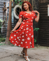 40s Homefront Tea Dress - Ruby Bloom