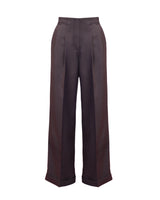 30s Marlene Trousers - brown twill