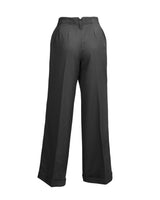 30s Marlene Trousers - charcoal twill