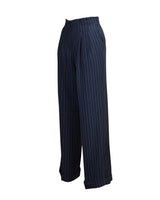 1930s Marlene Trousers - pinstripe twill