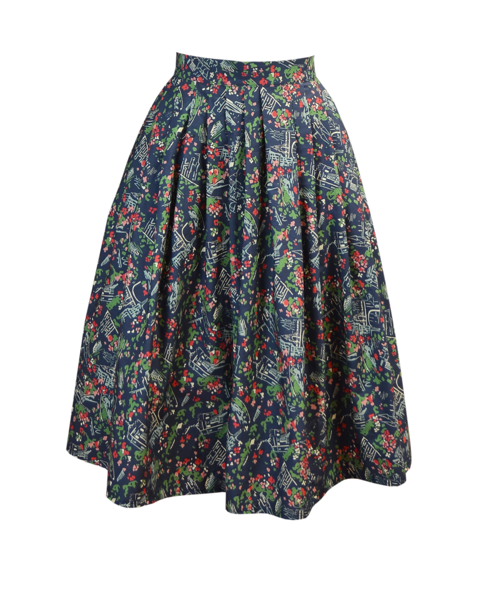 1950s hotsell gray skirt