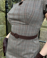 The Success Wiggle Dress - Plaid