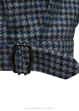 Plus Fours in Blue/Grey Check