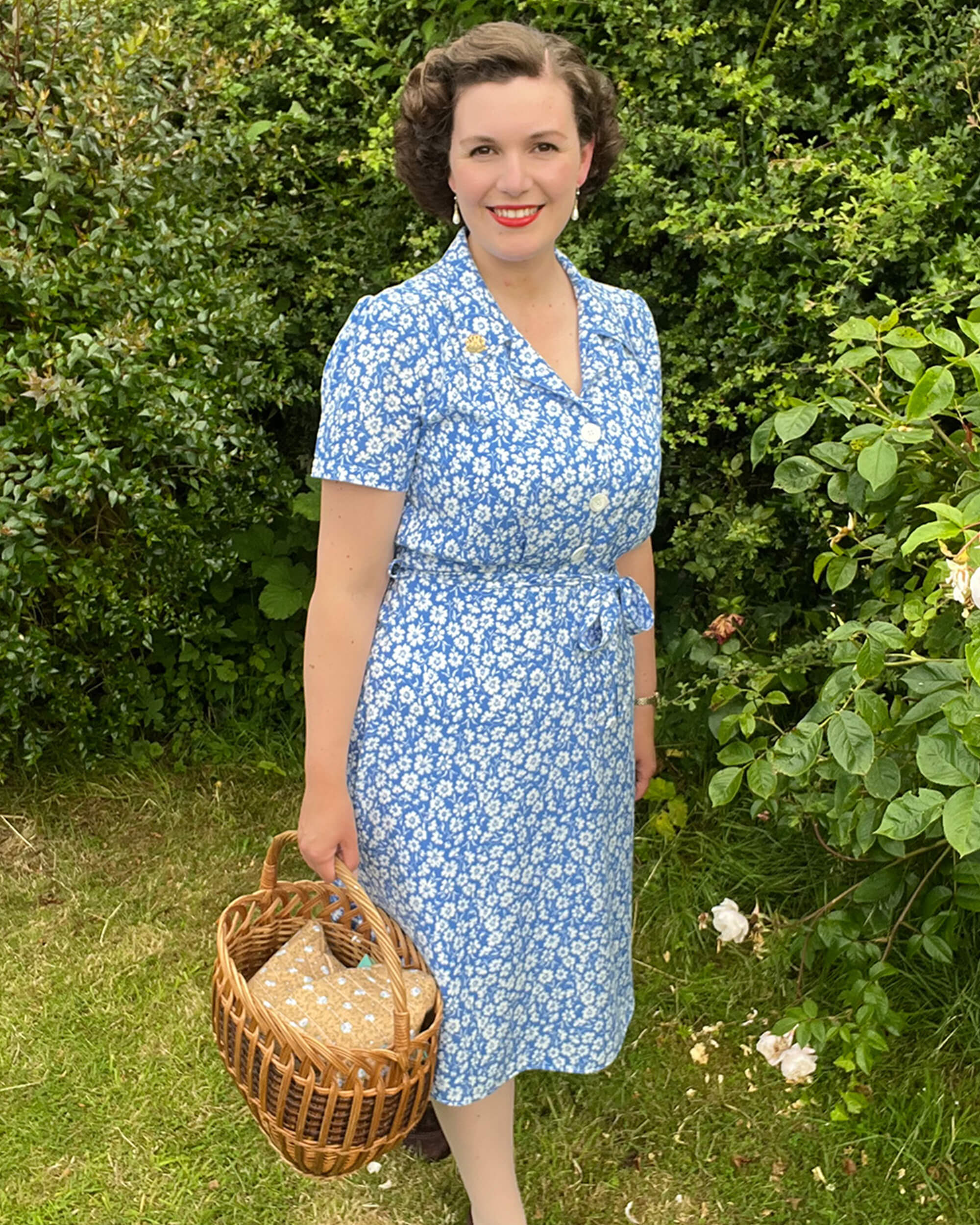 Blue 40s clearance dress