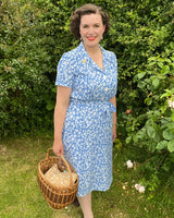 Pretty Retro 40s Shirt Dress - Daisy