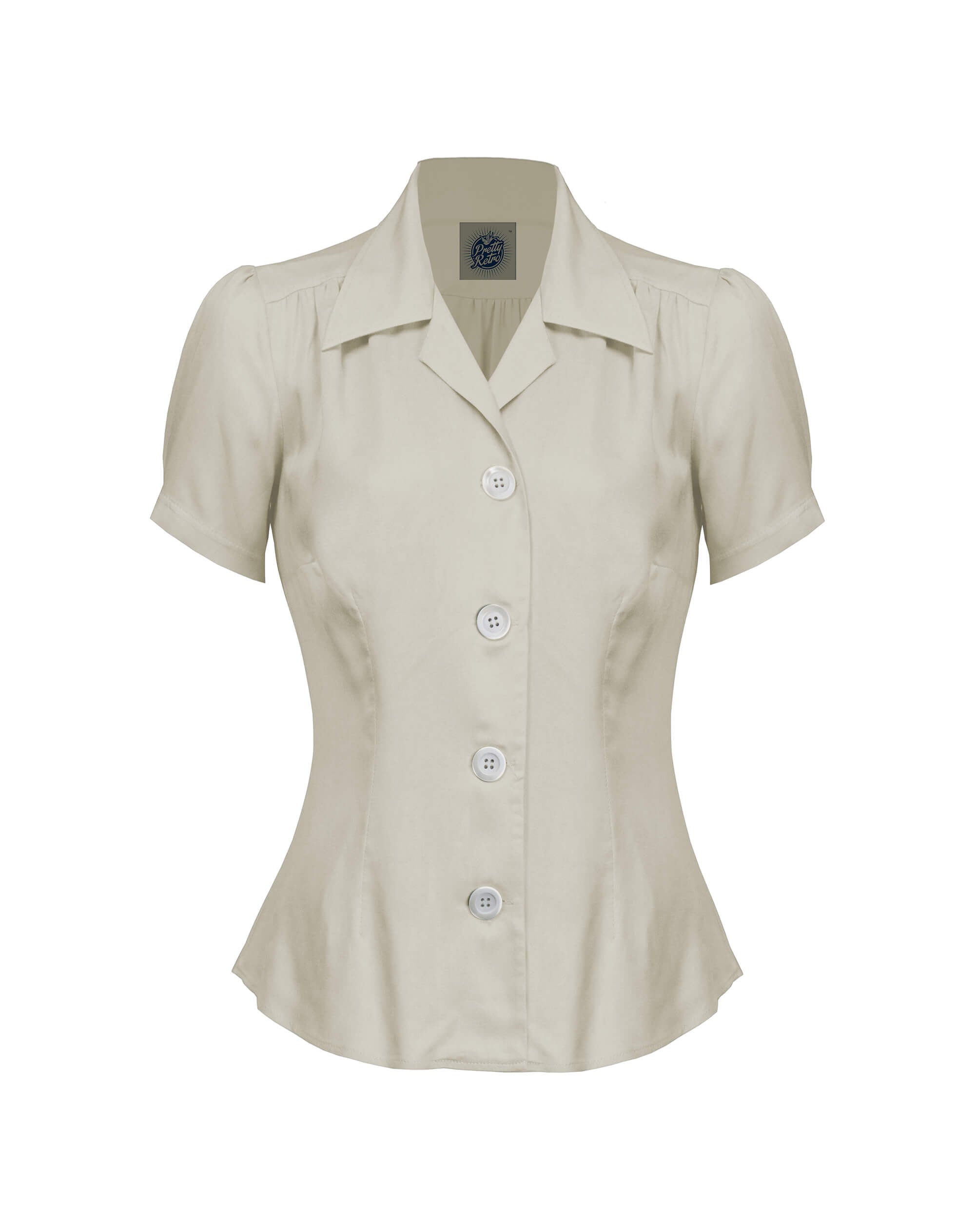 40s 2025 style blouse