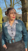 1940s Datemaker Cardigan - Petrol