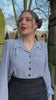 40s Sweetheart Blouse - Lilac