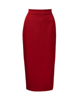 50s Perfect Pencil Skirt - Red